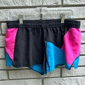 Hollister Colour Block Athletic Shorts Sz M